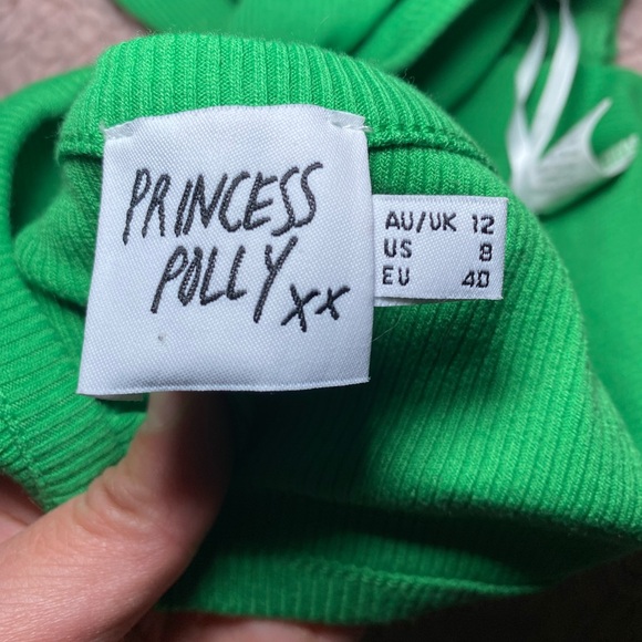 Princess Polly Collared Halter crop top- NWOT, 8 - Picture 3 of 3
